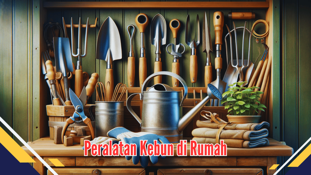 Peralatan Kebun di Rumah 