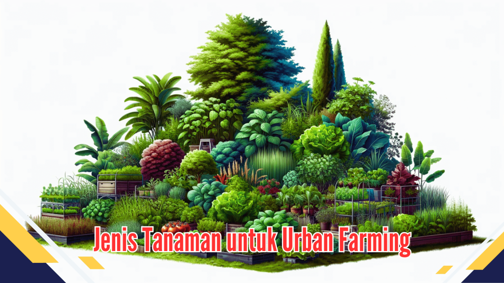 Jenis Tanaman untuk Urban Farming