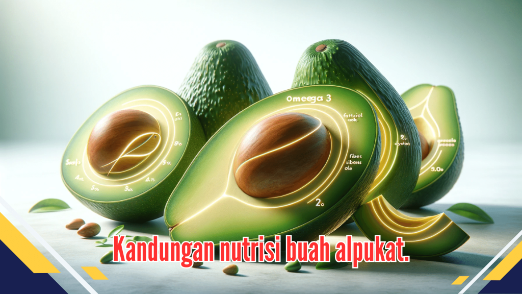 kandungan nutrisi buah alpukat