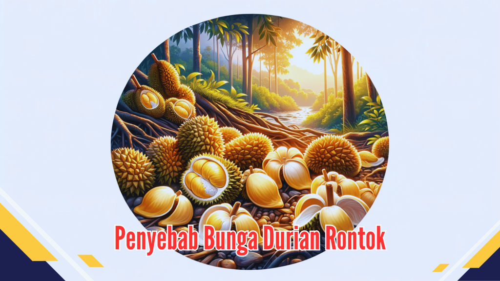 Penyebab Bunga Durian Rontok