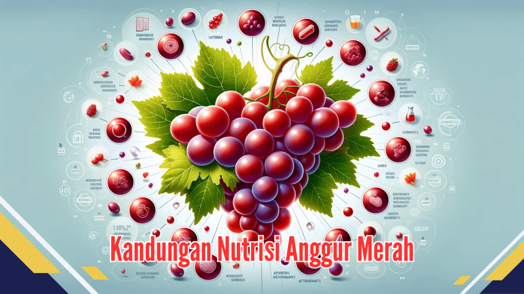 Kandungan Nutrisi Anggur Merah