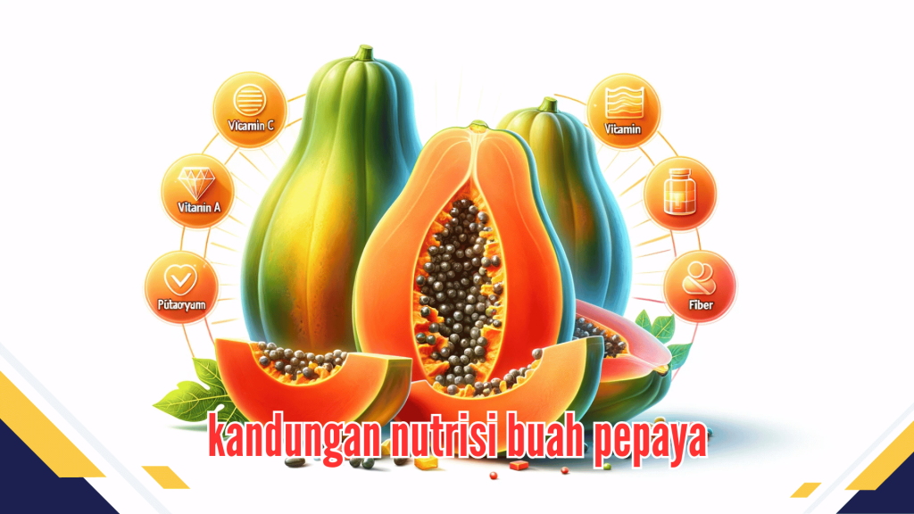 Kandungan nutrisi buah pepaya