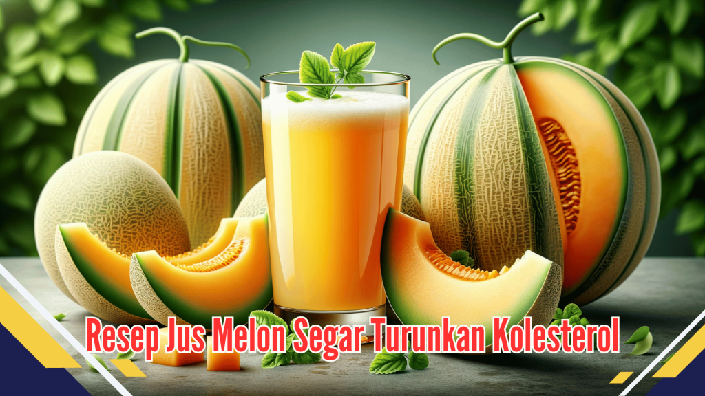 Resep jus melon segar turunkan kolesterol