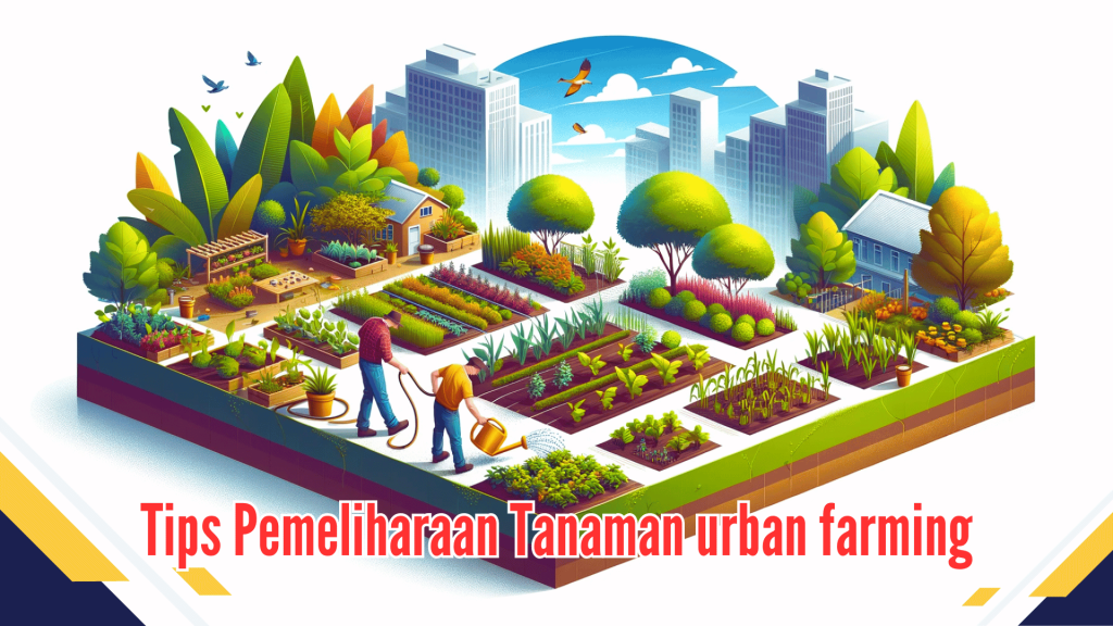 Tips Pemeliharaan Tanaman urban farming