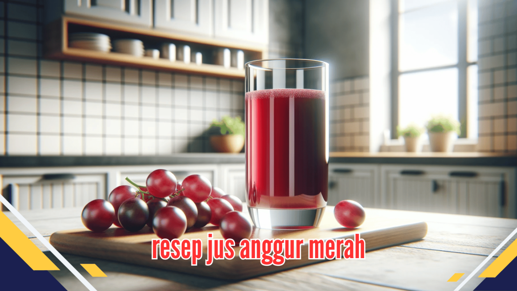 Resep jus Anggur Merah