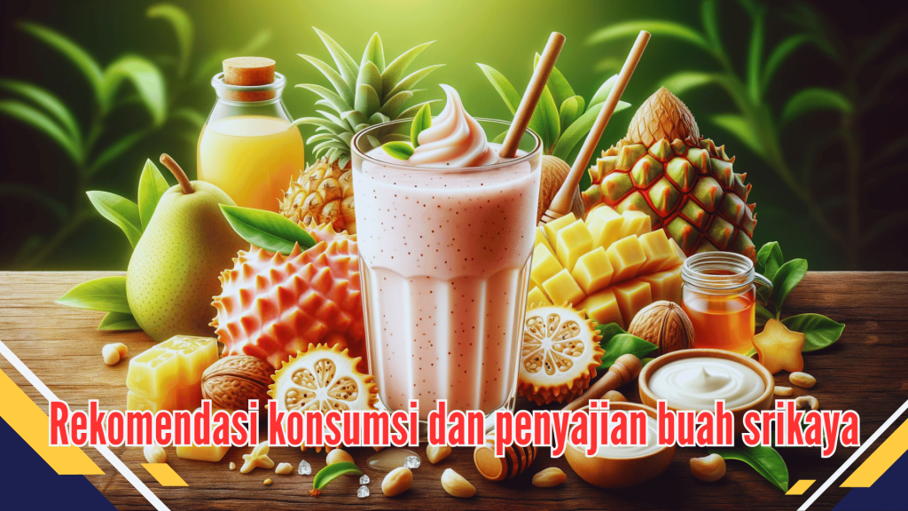 Kandungan vitamin dan mineral dalam buah srikaya