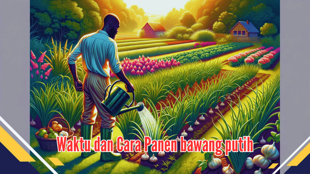 Waktu dan Cara Panen bawang putih