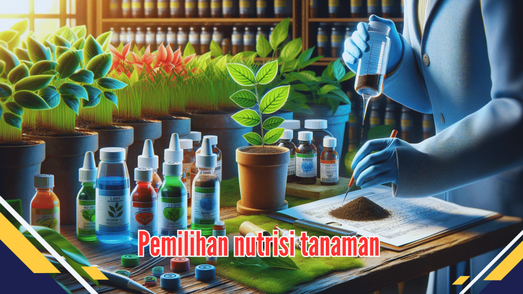 Pemilihan nutrisi tanaman