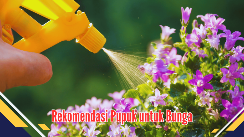 Rekomendasi Pupuk untuk Bunga