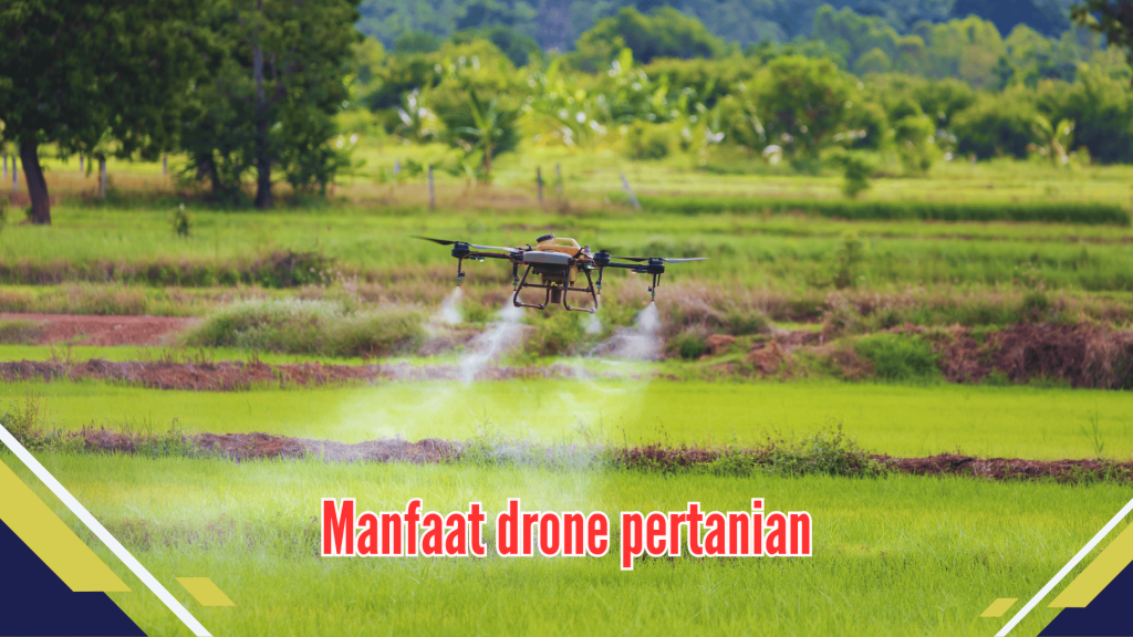 Manfaat drone pertanian