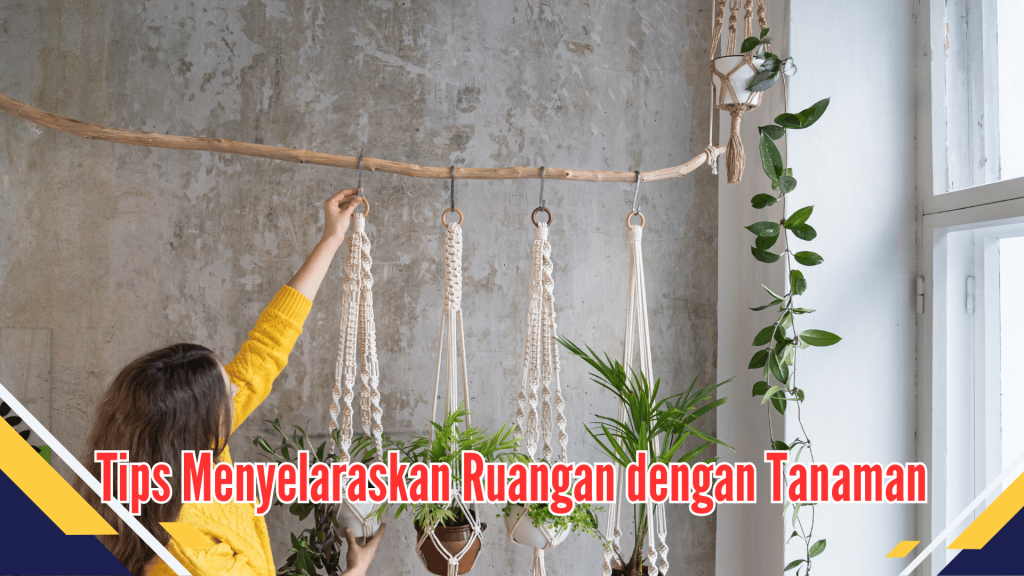 Tips Menyelaraskan Ruangan dengan Tanaman 